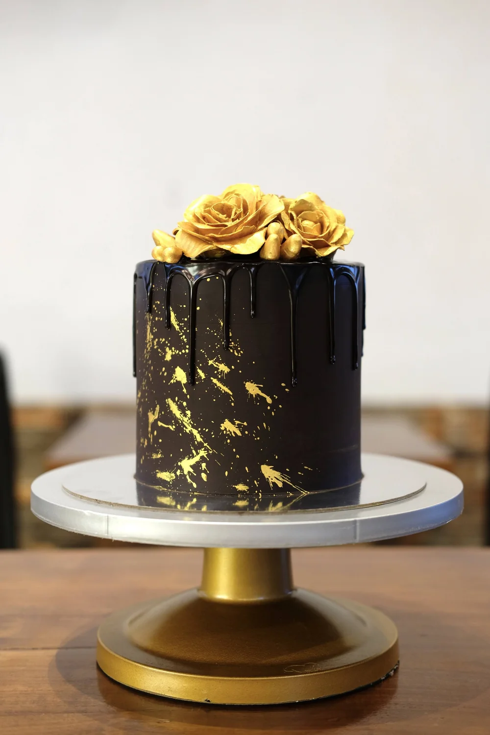 Custom chocolate celebration cake